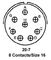 AMPHENOL INDUSTRIAL MS3106R20-7SW