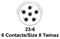 AMPHENOL INDUSTRIAL TVS06RF-23-6A
