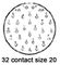 DEUTSCH MS3471W18-32SX-LC