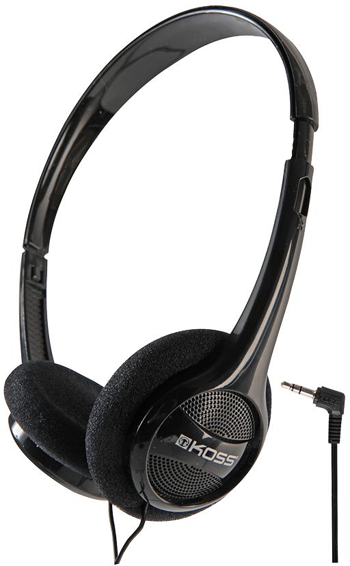 Koss kph7 lightweight portable headphone online black