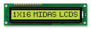 MIDAS DISPLAYS MC11609A6W-SPTLY