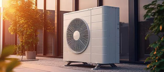 Elektroniska komponenter för luftvärmepumpar